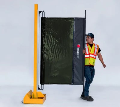 ROLLTECT Vedett&auml;v&auml; hitsausverho Vihre&auml;